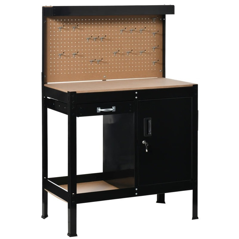 Workshop Tools Board - Multipurpose Workbench, Workshop Tool Table with