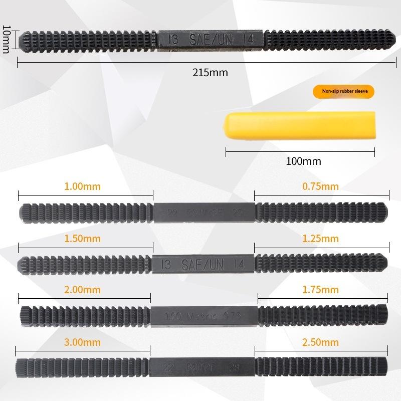 Workshop Tools Knife - Thread Repair File Metric Multi Thread