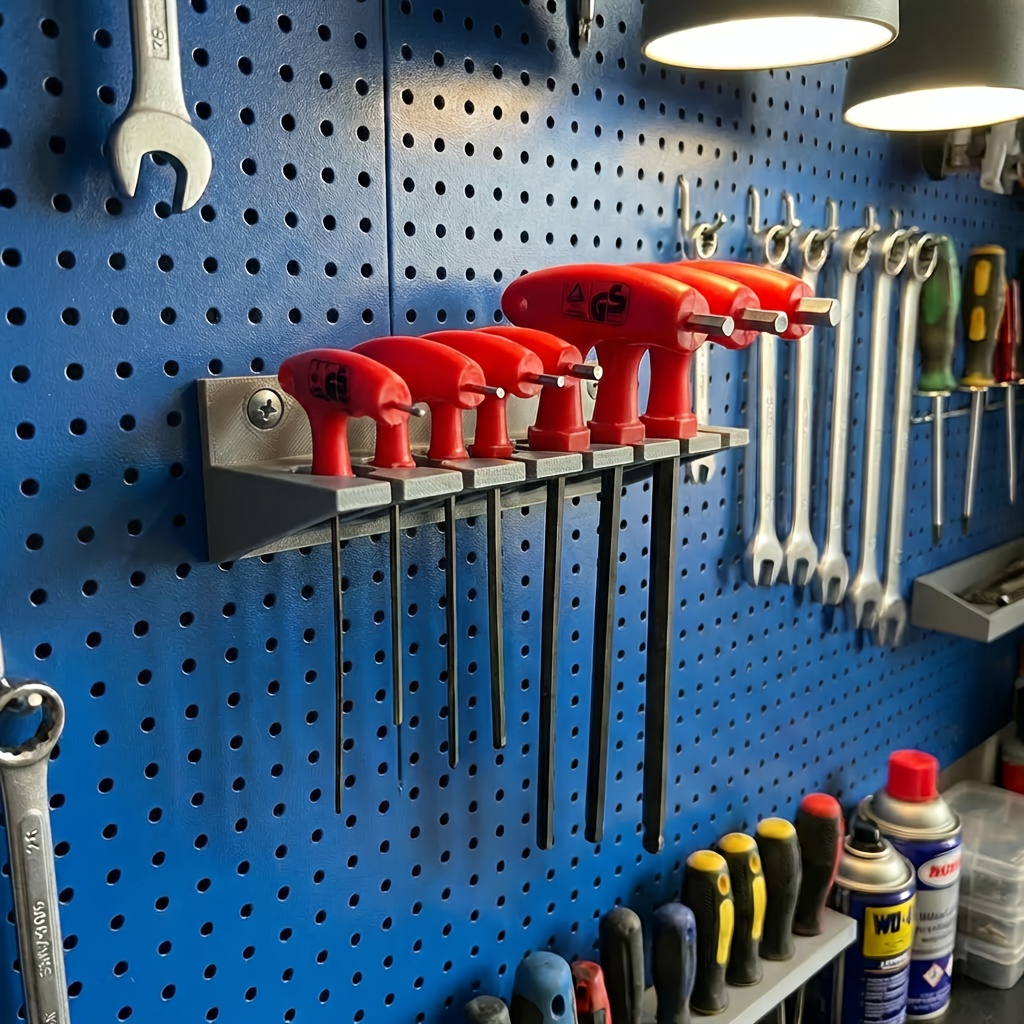 Workshop Tools Board - 1pc Tool Rack T-Handle Hanger Screwdriver