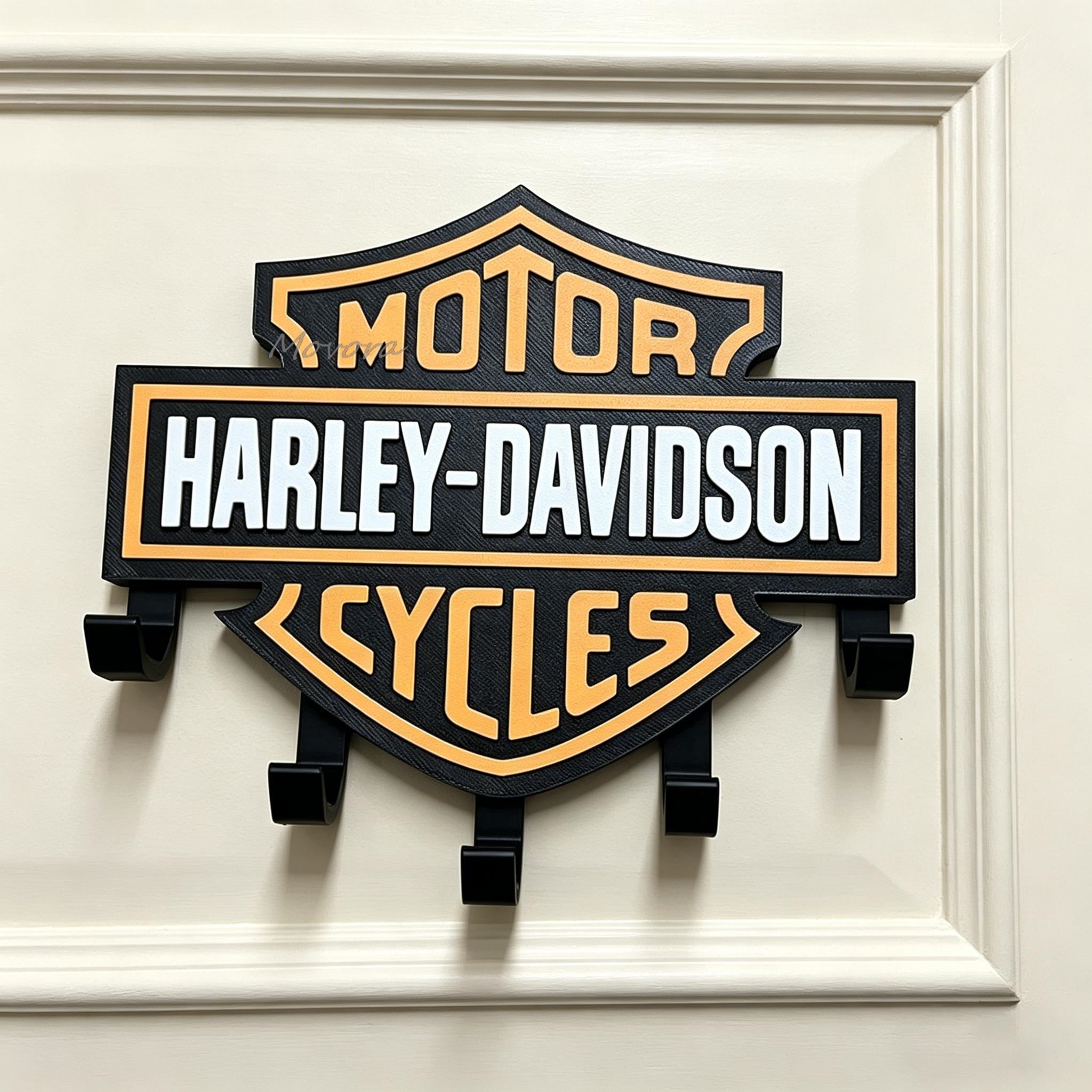 Screw Organizer Kit - Styling Harley Davidson 5-Hook Key Rack