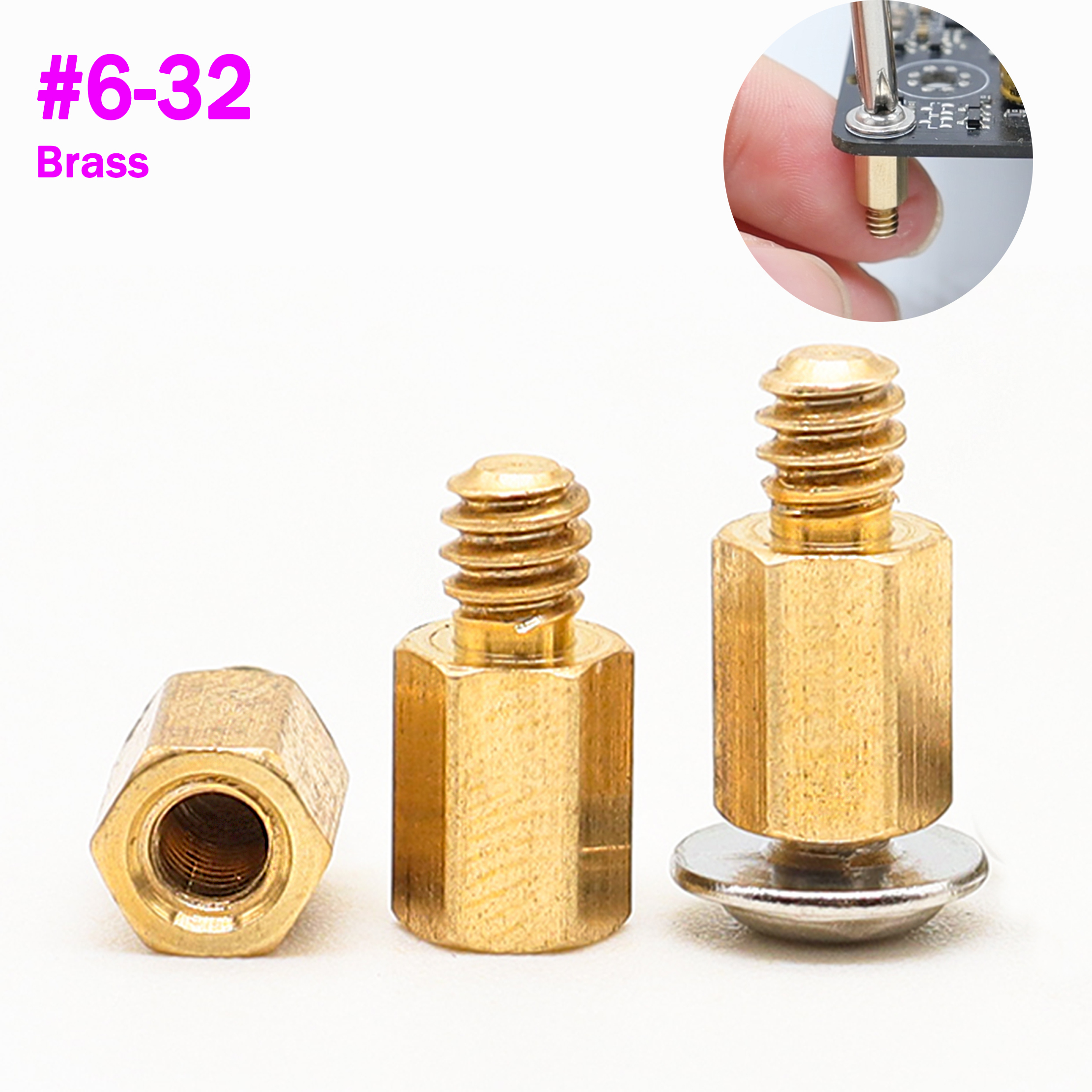 Hex Brass Male Female Motherbo – обзор и цена Screw Organizer Kit