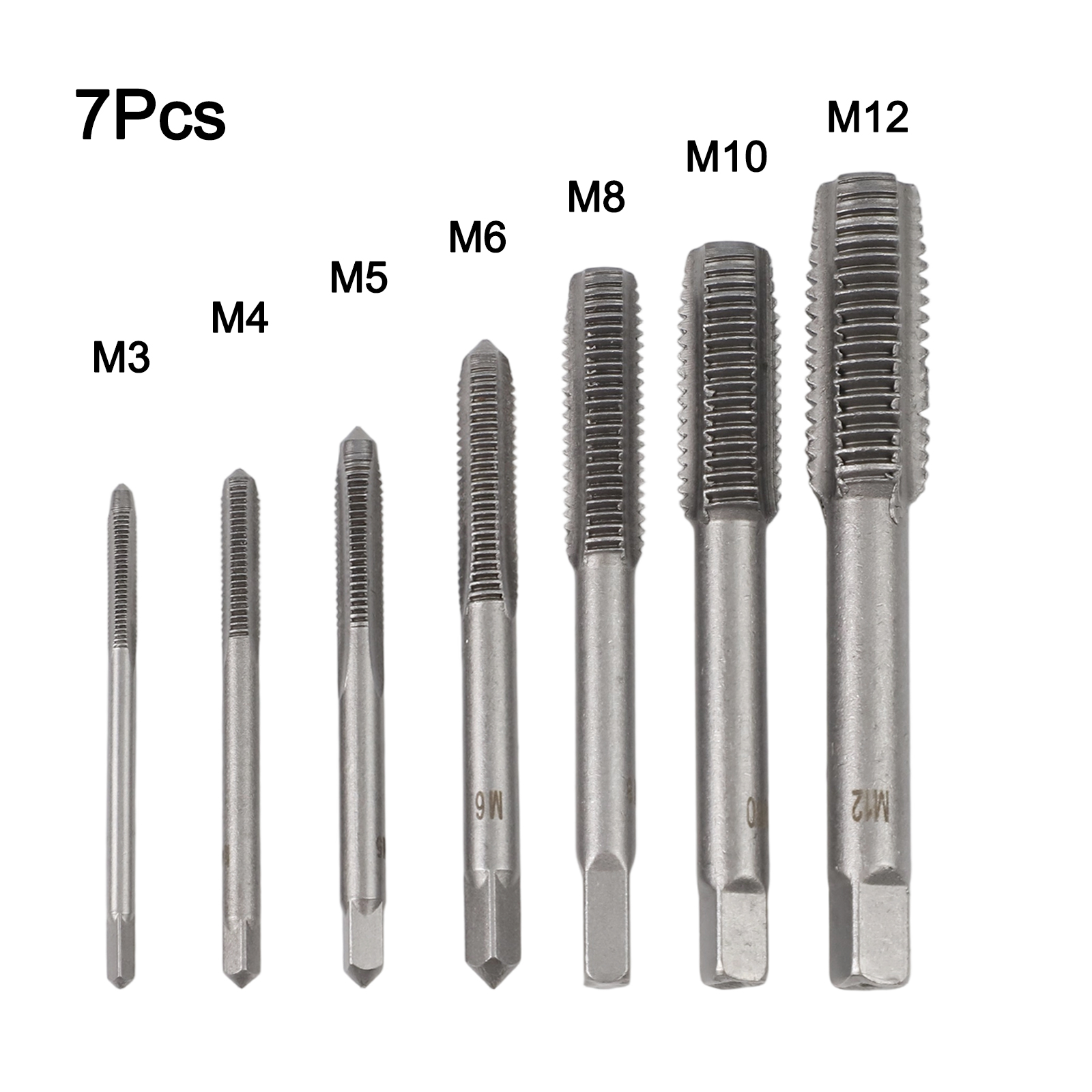 HSS 7Pcs Straight Fluted Tap D – обзор и цена Common Tools In Workshop