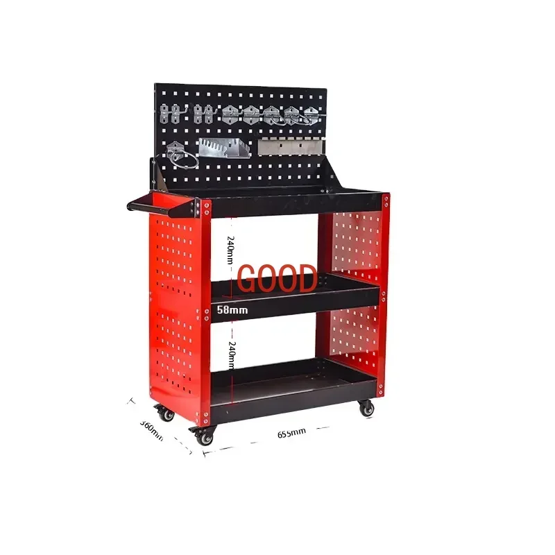 tool cart with back board work – обзор и цена Workshop Tools Board