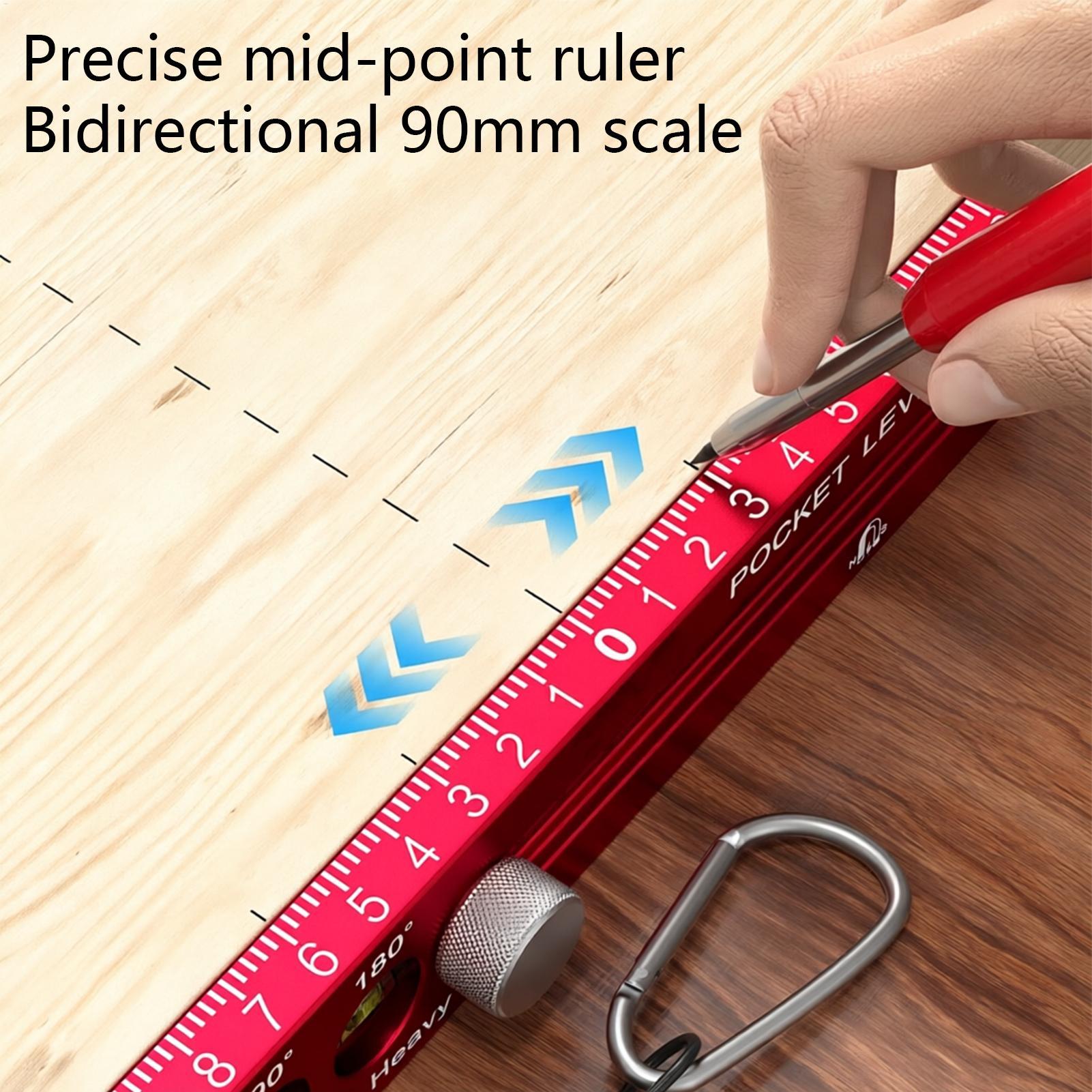 Magnetic Woodworking Ruler Alu – обзор и цена Marking Tools In Workshop