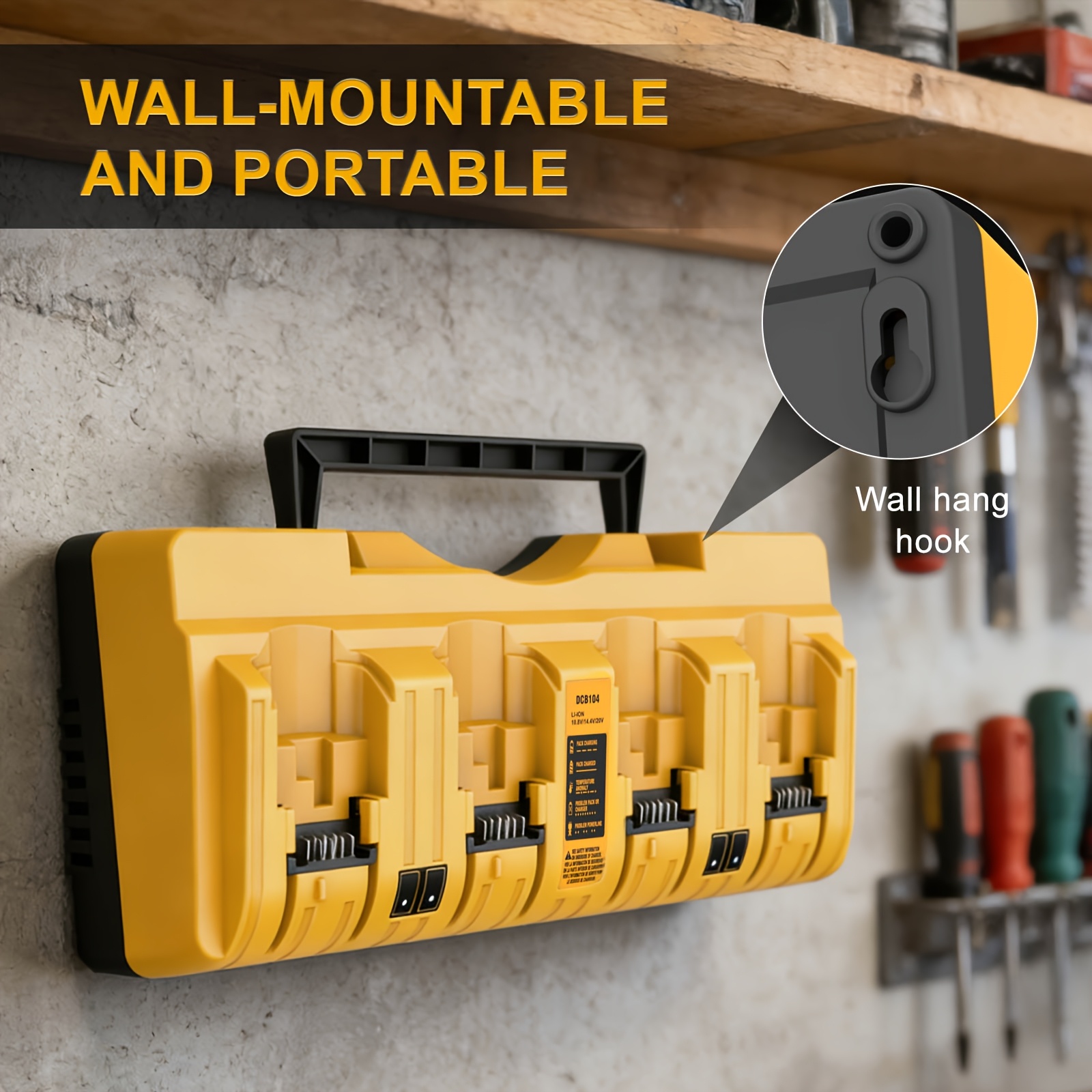 4-Port Fast Charging Station f – обзор и цена Common Tools In Workshop
