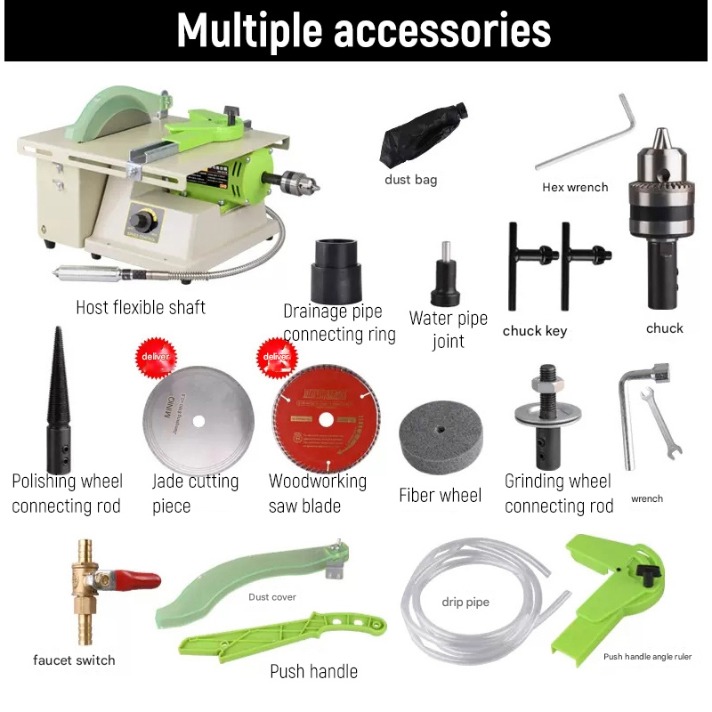 1380W Multi-Function Jade Poli – обзор и цена Hand Tools Mechanical Workshop