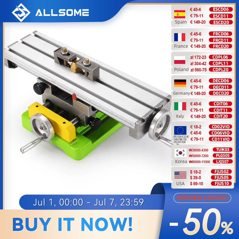 ALLSOME MINIQ BG6350 Multifunc – обзор и цена Workshop Tools Vice