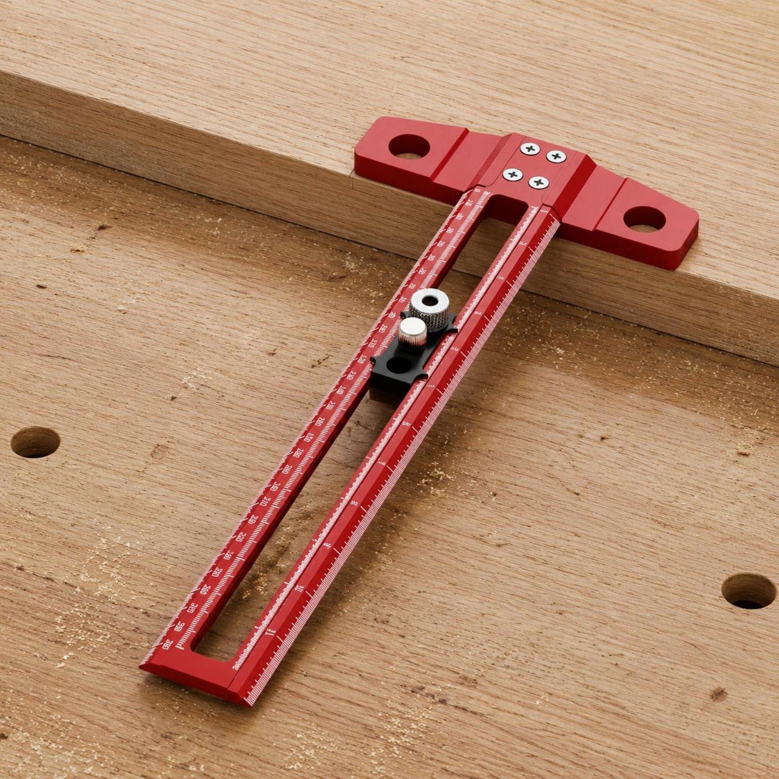 T-Square Ruler Drill Hole Guid – обзор и цена Marking Tools In Workshop