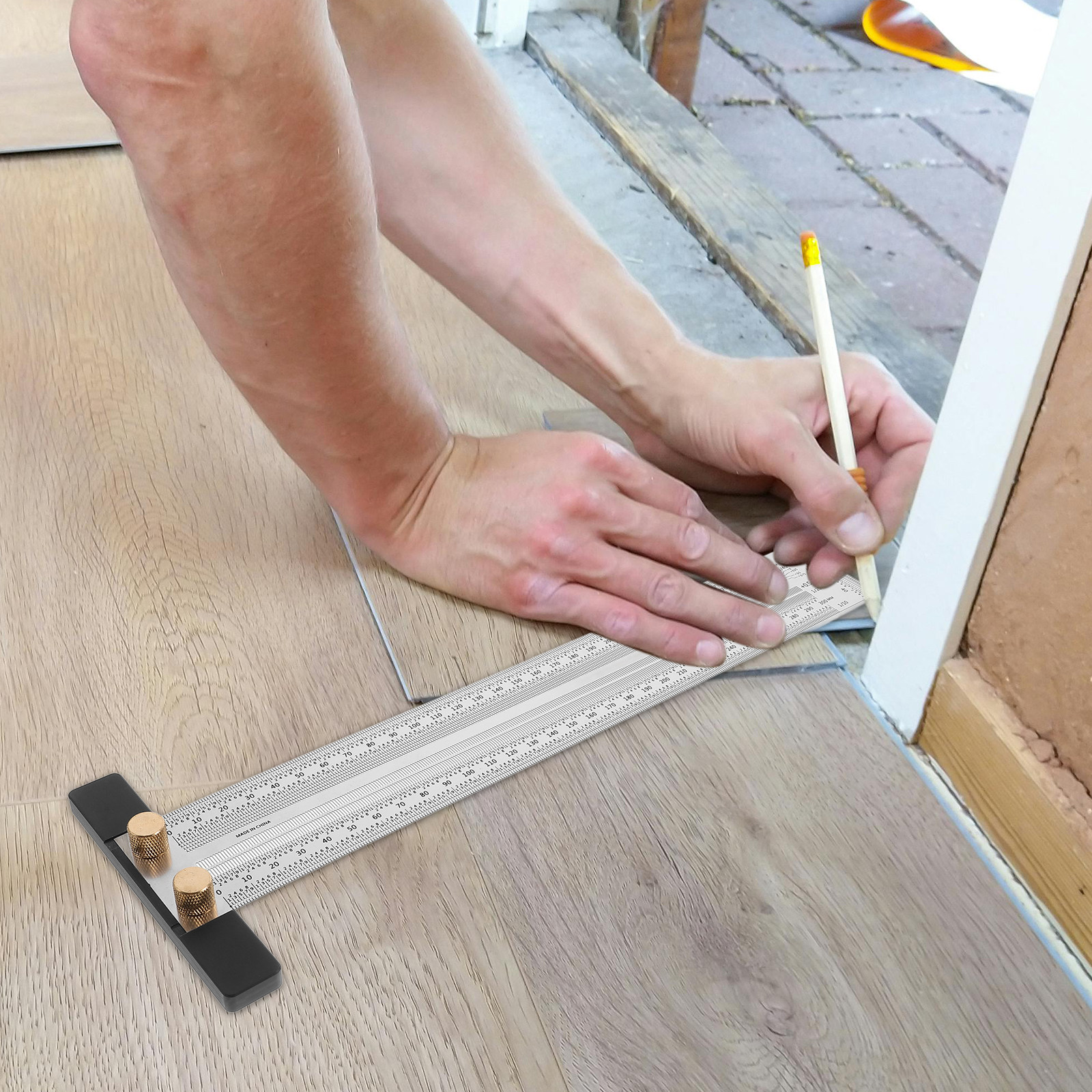 Woodworking Ruler T-Square 300 – обзор и цена Marking Tools In Workshop