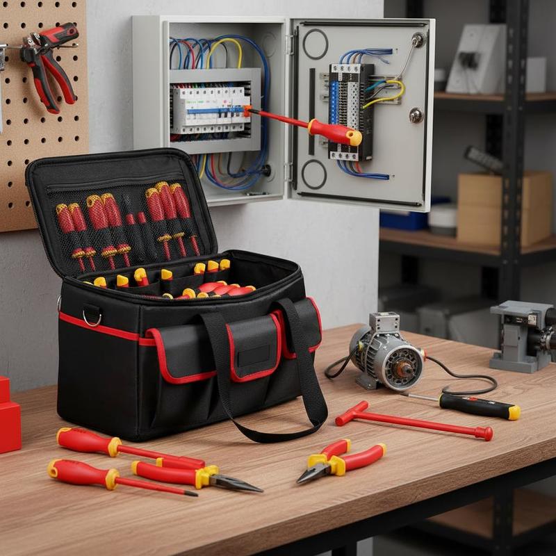 Insulated Hand Tool Kit 50-Pie – обзор и цена Workshop Tools Safety