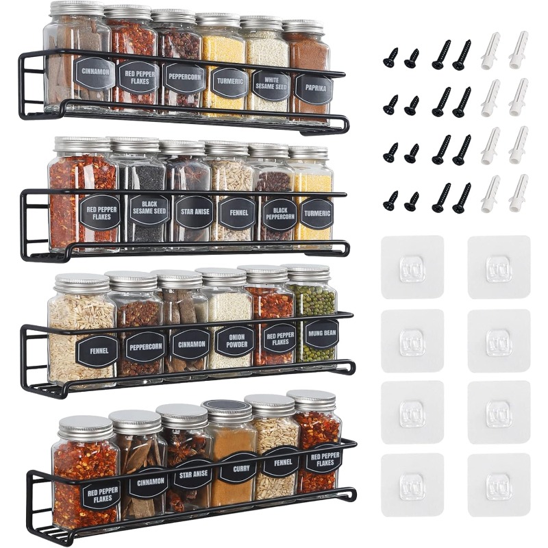 Space-Saving Kitchen Spice Org – обзор и цена Screw Organizer Kit