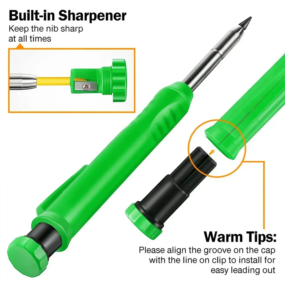 Metal Long Tip Woodworking Pen – обзор и цена Marking Tools In Workshop