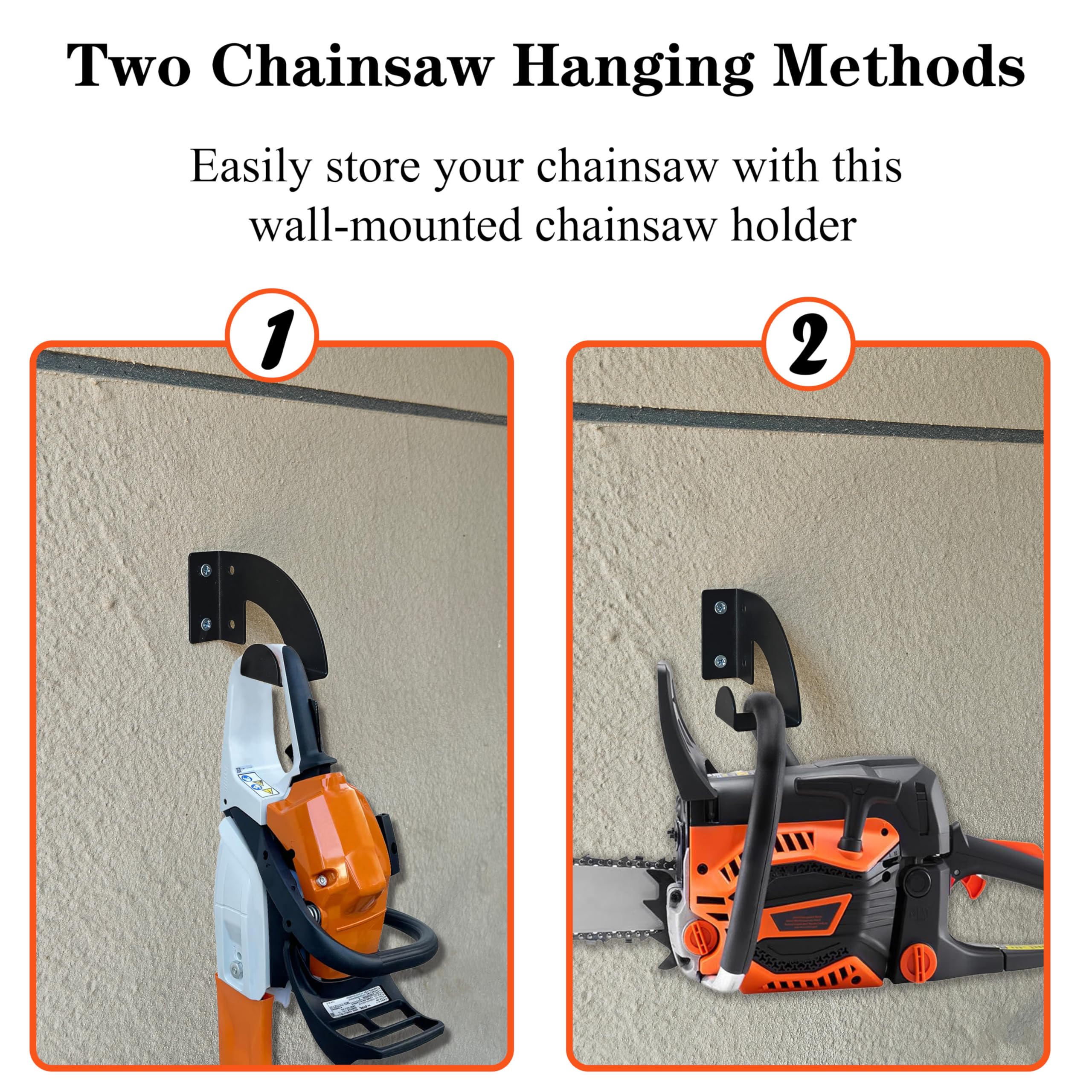 Heavy Duty Metal Chainsaw Wall – обзор и цена Workshop Tools Hanging