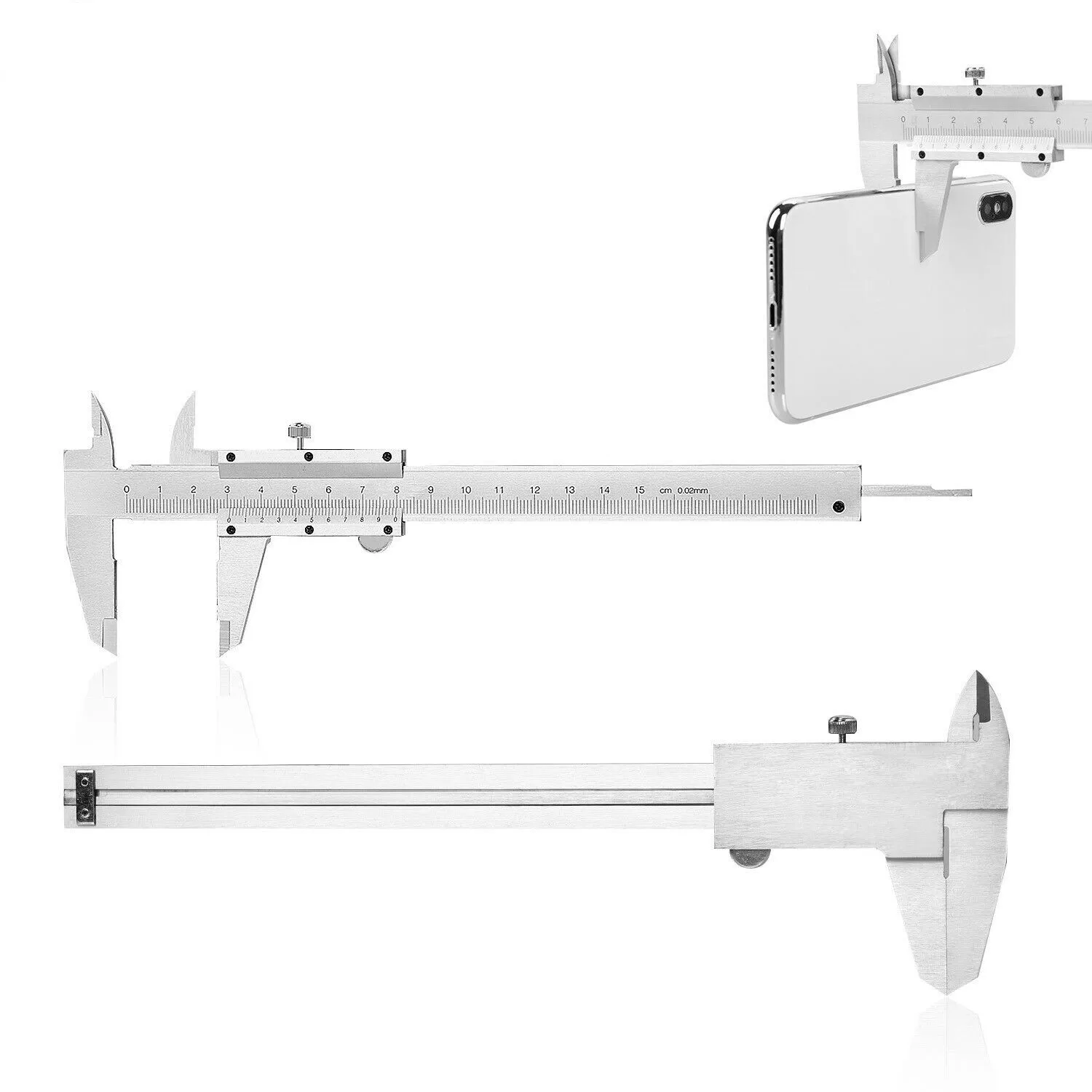 0-150mm Vernier Caliper 0.02mm – обзор и цена Workshop Tools In Engineering