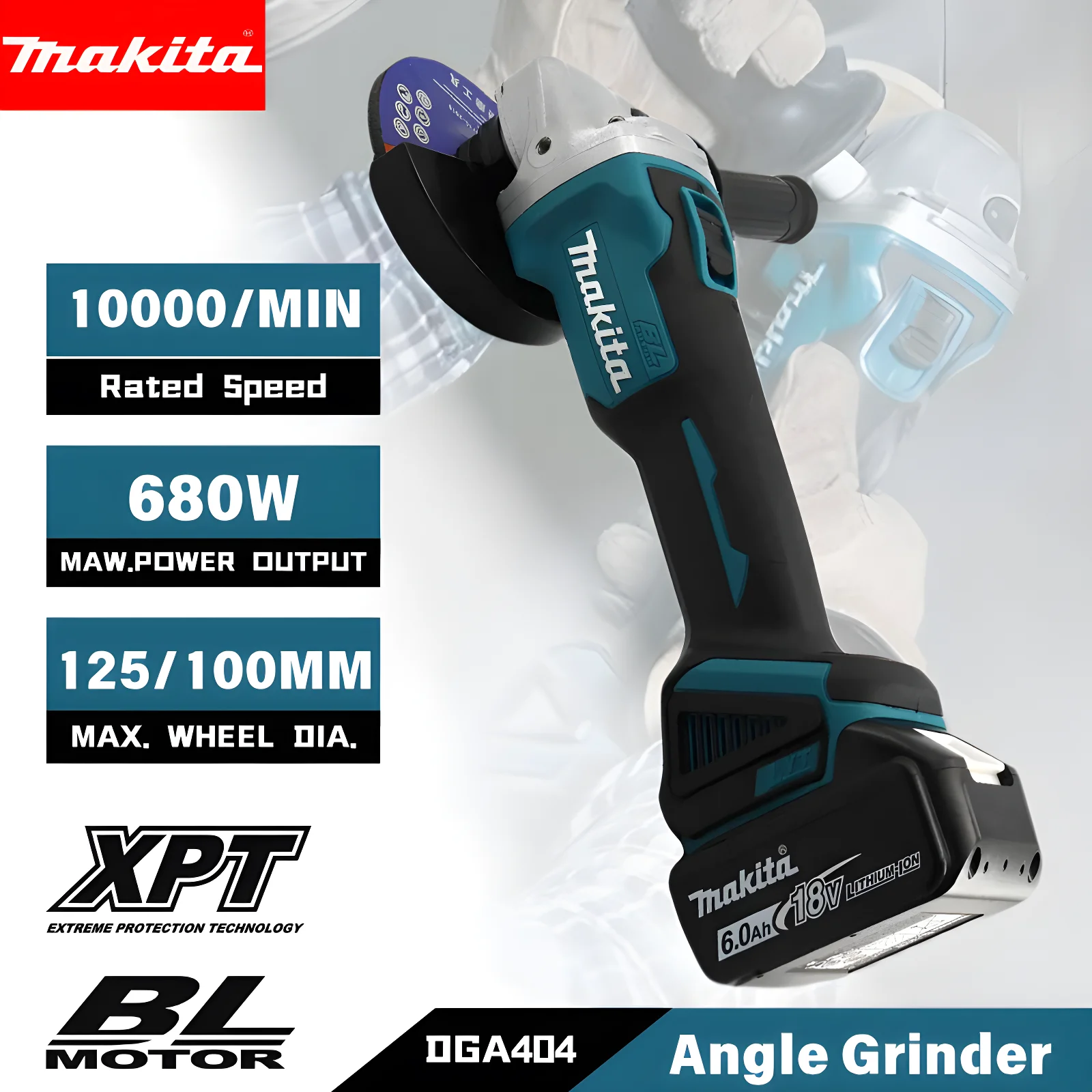 Original Makita DGA404 Brushle – обзор и цена Hand Tools Mechanical Workshop