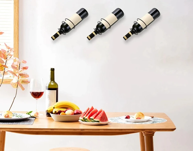Pack Of 6 Wall Mounted Wine Ra – обзор и цена Screw Organizer Kit