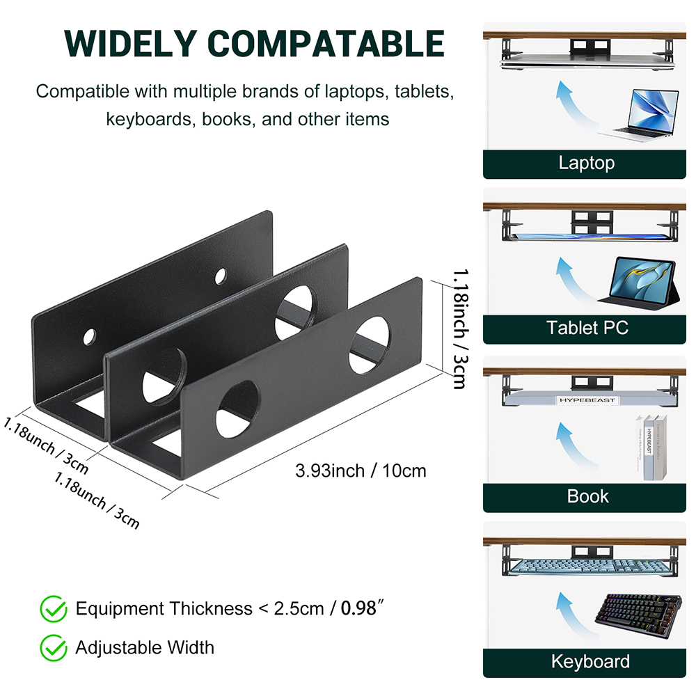 Under Desk Double Decker Lapto – обзор и цена Screw Organizer Kit