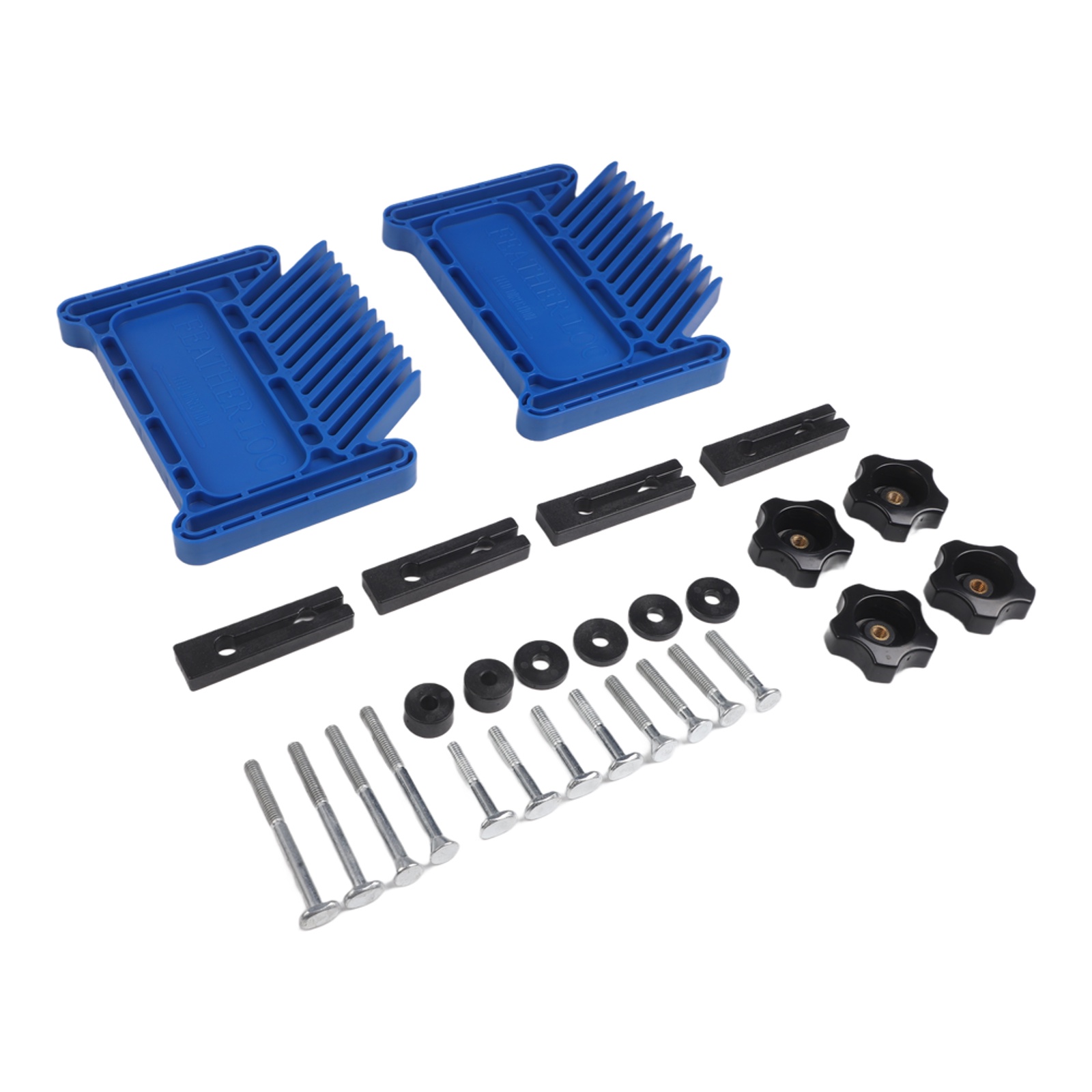 Blue ABS Plastic Feather Board – обзор и цена Workshop Tools Safety