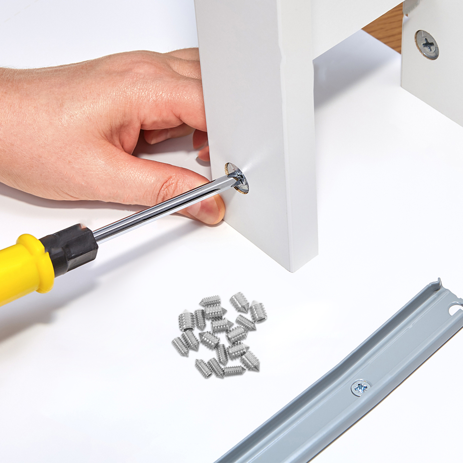 20pcs Towel Rack Screws Stainl – обзор и цена Screw Organizer Kit