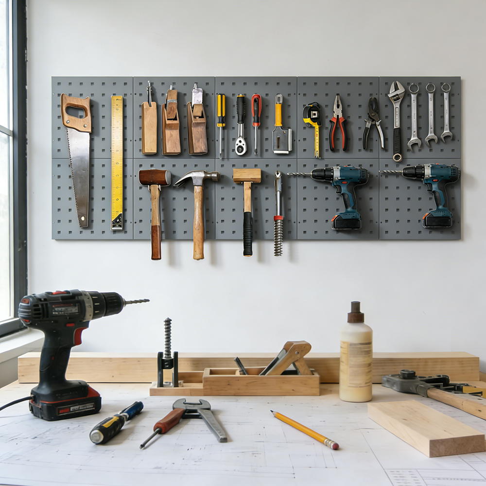 Pegboard 28cm Square | Multi-U – обзор и цена Workshop Tools Board