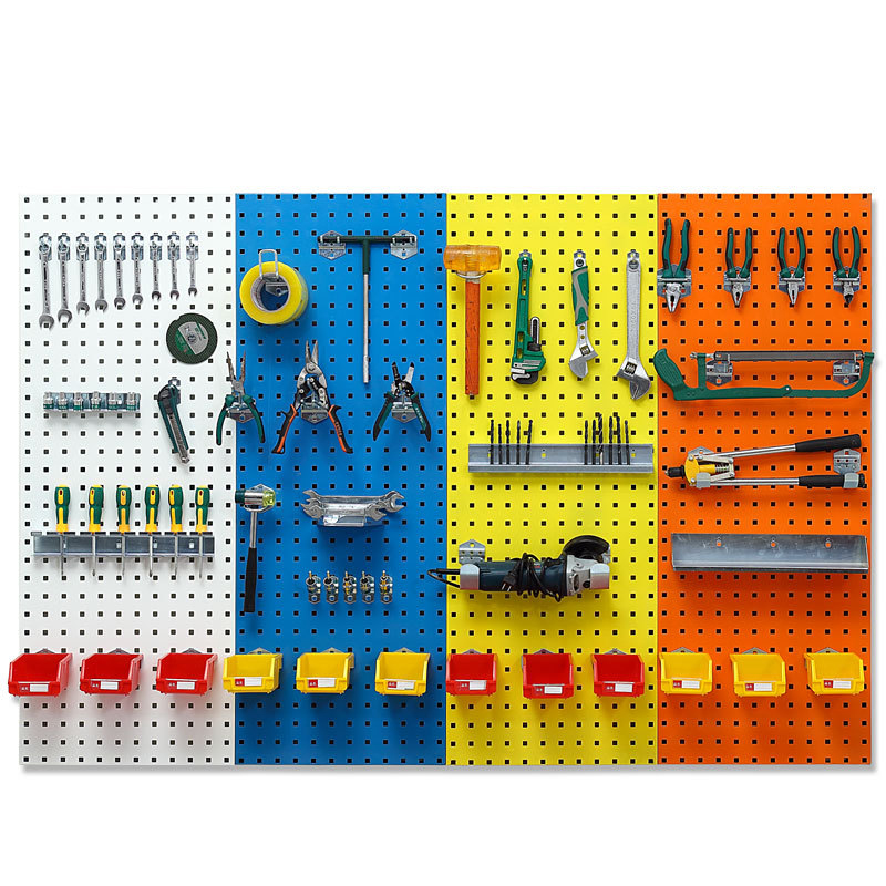 Rust-Resistant Metal Pegboard  – обзор и цена Workshop Tools Board