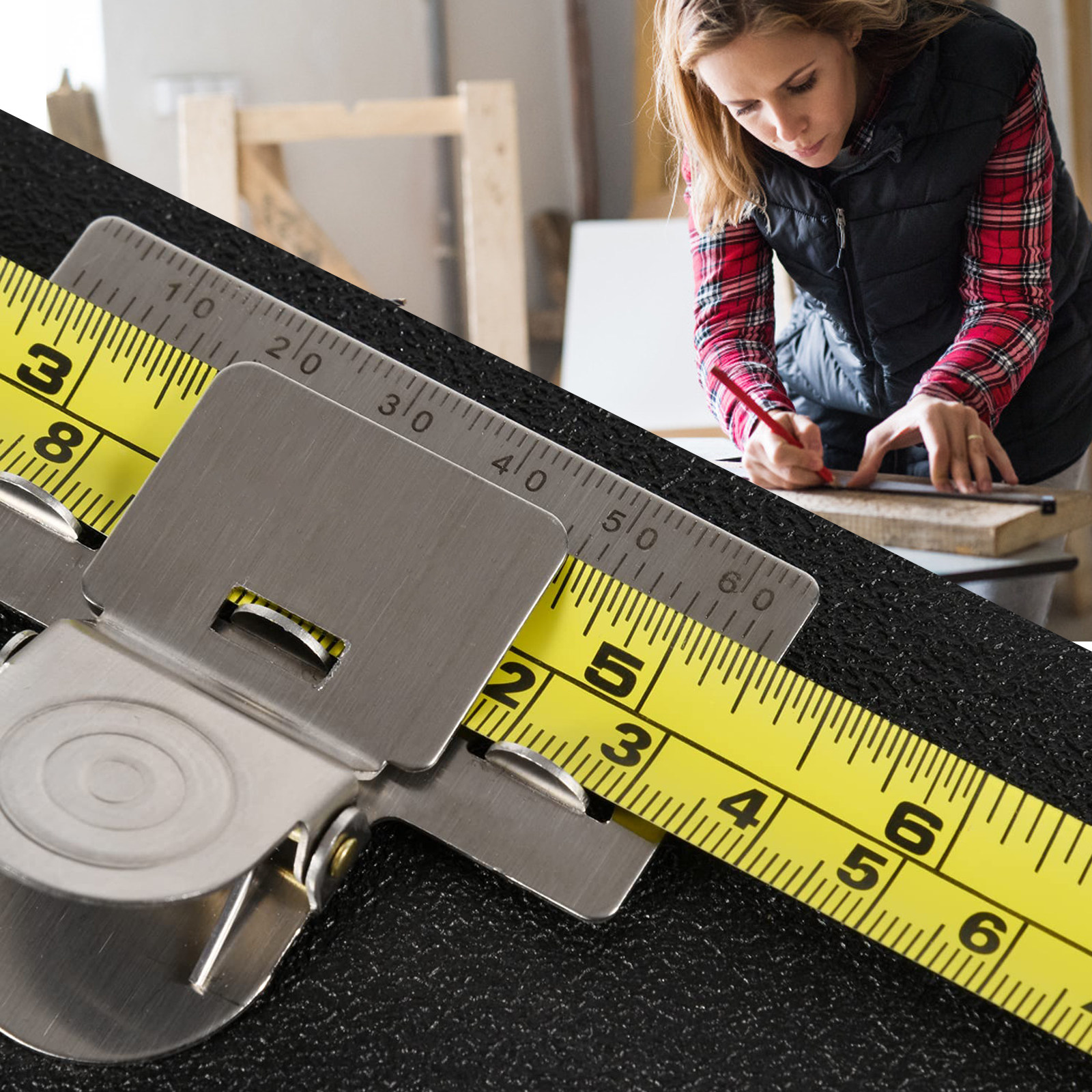1Pcs Heavy Duty Tape Measuring – обзор и цена Marking Tools In Workshop